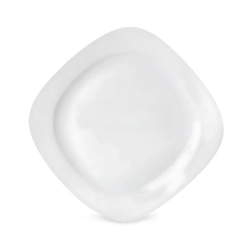 Plato Cuadrado Rim de Melamina 25.9 x 2 cm MCPLMCRP26B CONCASSE