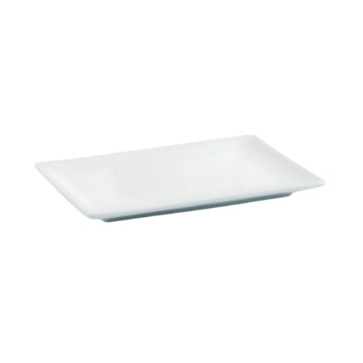 Plato Blanco de Melamina 24x16cm MCPLMPR2416B CONCASSE