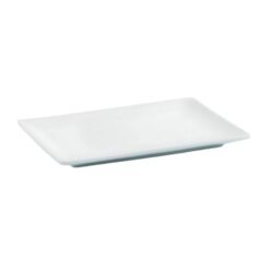 Plato Blanco de Melamina 28x19cm MCPLMPR2819B CONCASSE