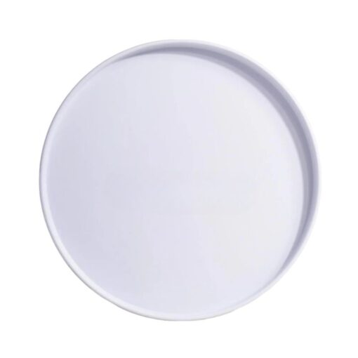 Plato Melamina de Lujo Blanco 20cm MCPLMRL20B CONCASSE