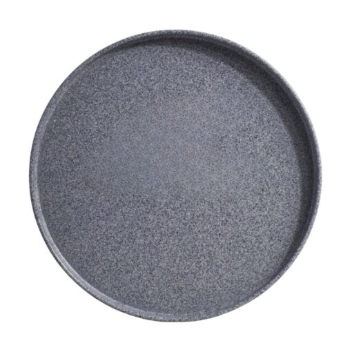 Plato Melamina de Lujo Gris 20cm MCPLMRL20G CONCASSE