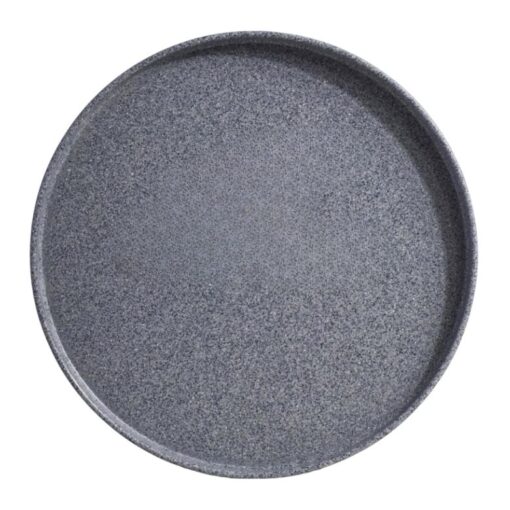 Plato Melamina de Lujo Gris 23cm MCPLMRL23G CONCASSE