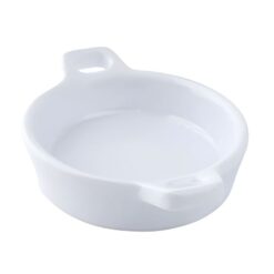 Salseita Redonda de Melamina Blanca MCPLMSRL10B CONCASSE