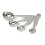 Juego de 4 Cucharas Medidoras Pesadas Acero Inox MCTAZAI03 CONCASSE