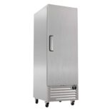 Congelador Vertical Acero Inox 1 Puerta Solida RIB23F-1 IMBERA