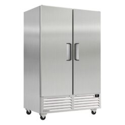 Congelador Vertical Acero Inox 2 Puertas RIB49F-2 IMBERA