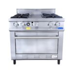 Estufa de 4 quemadores y plancha SSE4QP SAN-SON