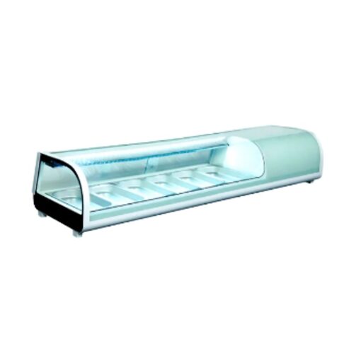 Vitrina para Sushi cristal curvo SSVRS-35L SAN-SON