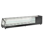 Vitrina para Sushi cristal recto SSVRS-55L-2 SAN-SON