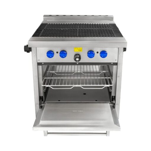 Estufa Extrapesada Linea HD Parrilla+Horno ZH-701-4 SAN-SON - Imagen 2