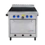 Estufa Extrapesada Linea HD Parrilla+Horno ZH-701-4 SAN-SON