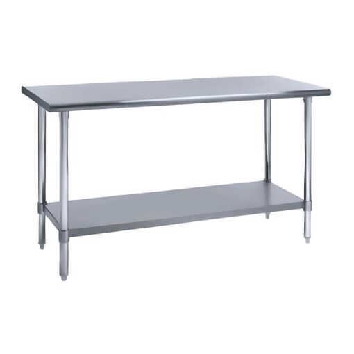 Mesa de Trabaja de Acero Inox 60x120x86cm MCEQMTG04 CONCASSE