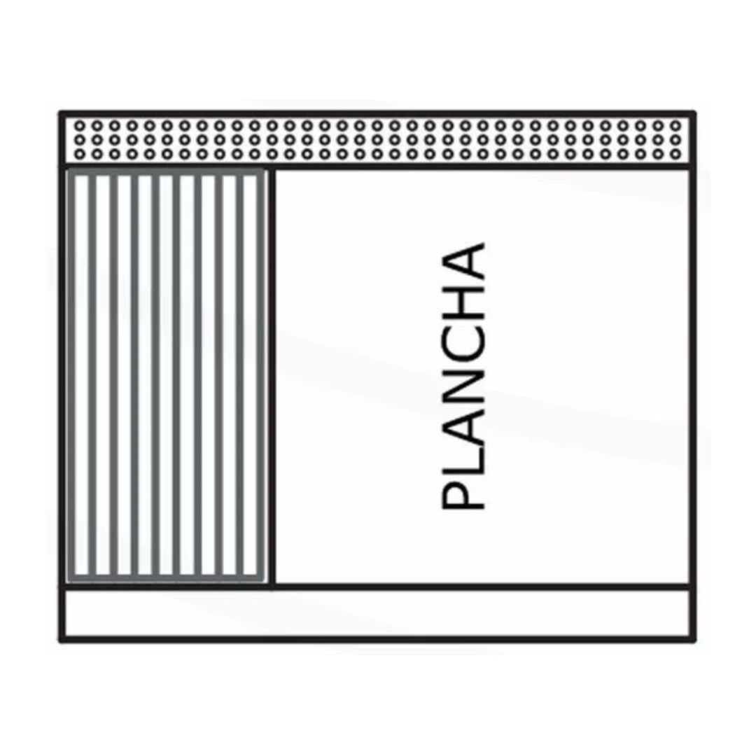 Estufa Modular Triple EM3/1A+2P INTERNATIONAL - Imagen 2
