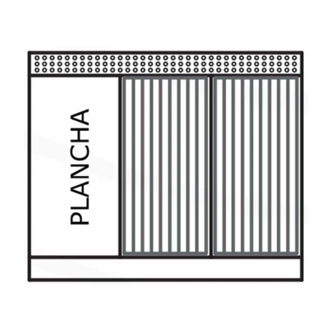 Estufa Modular Triple EM3/1P+2A INTERNATIONAL - Imagen 2