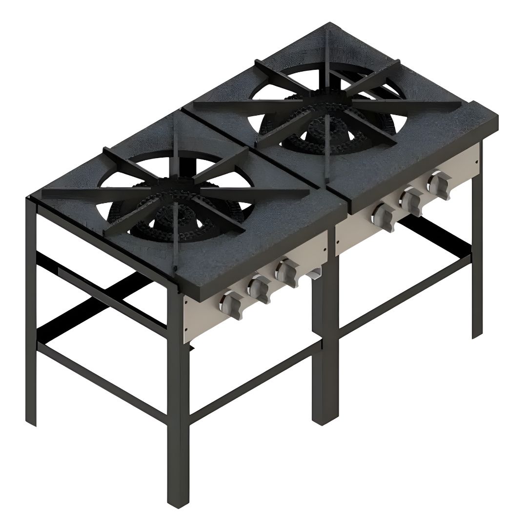 Fogón Doble Compacto F-2C INTERNATIONAL