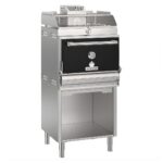 Horno de Brasa con Mueble y Soporte Bandejas 75 a 90 Comensales HMB MA SB 75-BS MIBRASA