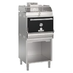 Horno de Brasa con Mueble y Soporte Bandejas 160 a 190 Comensales HMB MA SB 160-BS MIBRASA
