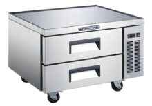 Mesa Refrigerada Base Chef con 2 Cajones INT/BC-2C-AI INTERNATIONAL