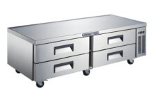 Mesa Refrigerada Base Chef con 4 Cajones INT/BC-4C-AI INTERNATIONAL