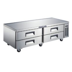 Mesa Refrigerada Base Chef con 4 Cajones INT/BC-4C-AI INTERNATIONAL