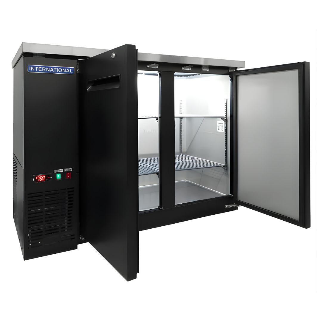 Enfriador Barra Trasera 2 Puertas Solidas INT/BBC-2PS-AI INTERNATIONAL