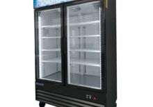 Congelador Vertical 2 Puertas de Vidrio INT/CV-2PV-AI INTERNATIONAL