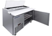Mesa de Preparación de Pizza 1 Puerta 10 ft3 INT/MPP-1P-AI INTERNATIONAL