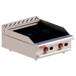 Asador Radial 24" Acero Inox y Aluminizado 2-ASR MIX DELTA