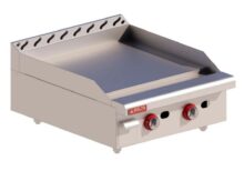 Plancha 24" Acero Inox 2-G TOP DELTA