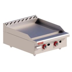 Plancha 24" Acero Inox y Aluminizado 2-G MIX DELTA