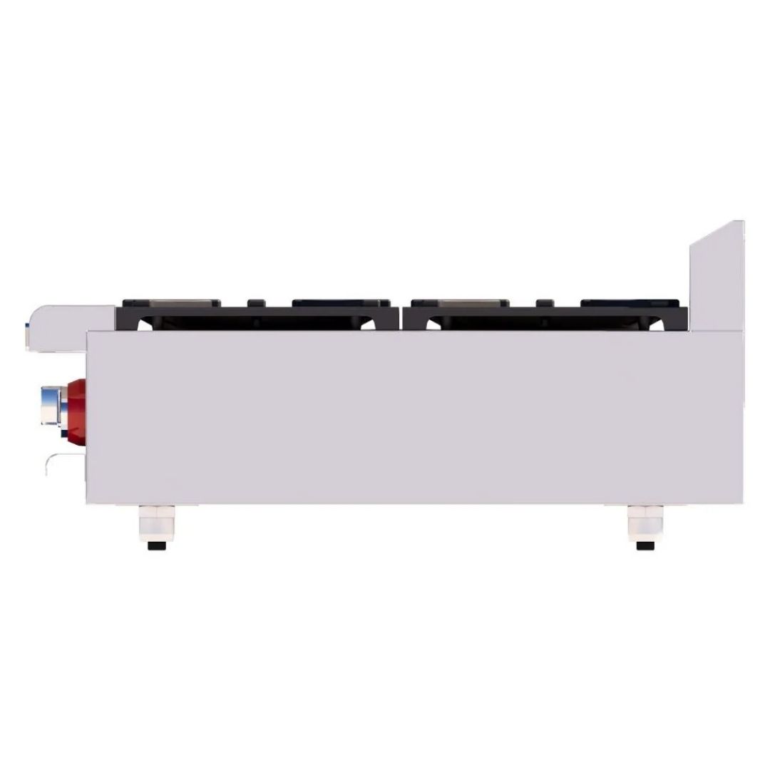 Parrilla 6 Quemadores Abiertos 36" Acero Inox 3-6 TOP DELTA - Imagen 2