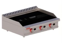 Asador Radial 36" Acero Inox y Aluminizado 3-ASR MIX DELTA