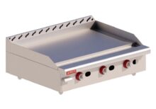 Plancha 36" Acero Inox y Aluminizado 3-G MIX DELTA