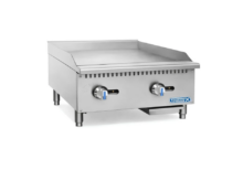 Plancha Comercial a Gas 2 Quemadores XLRG-600 SOBRINOX