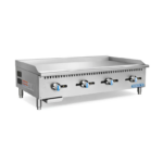 Plancha Comercial a Gas 4 Quemadores XLRG-1200 SOBRINOX