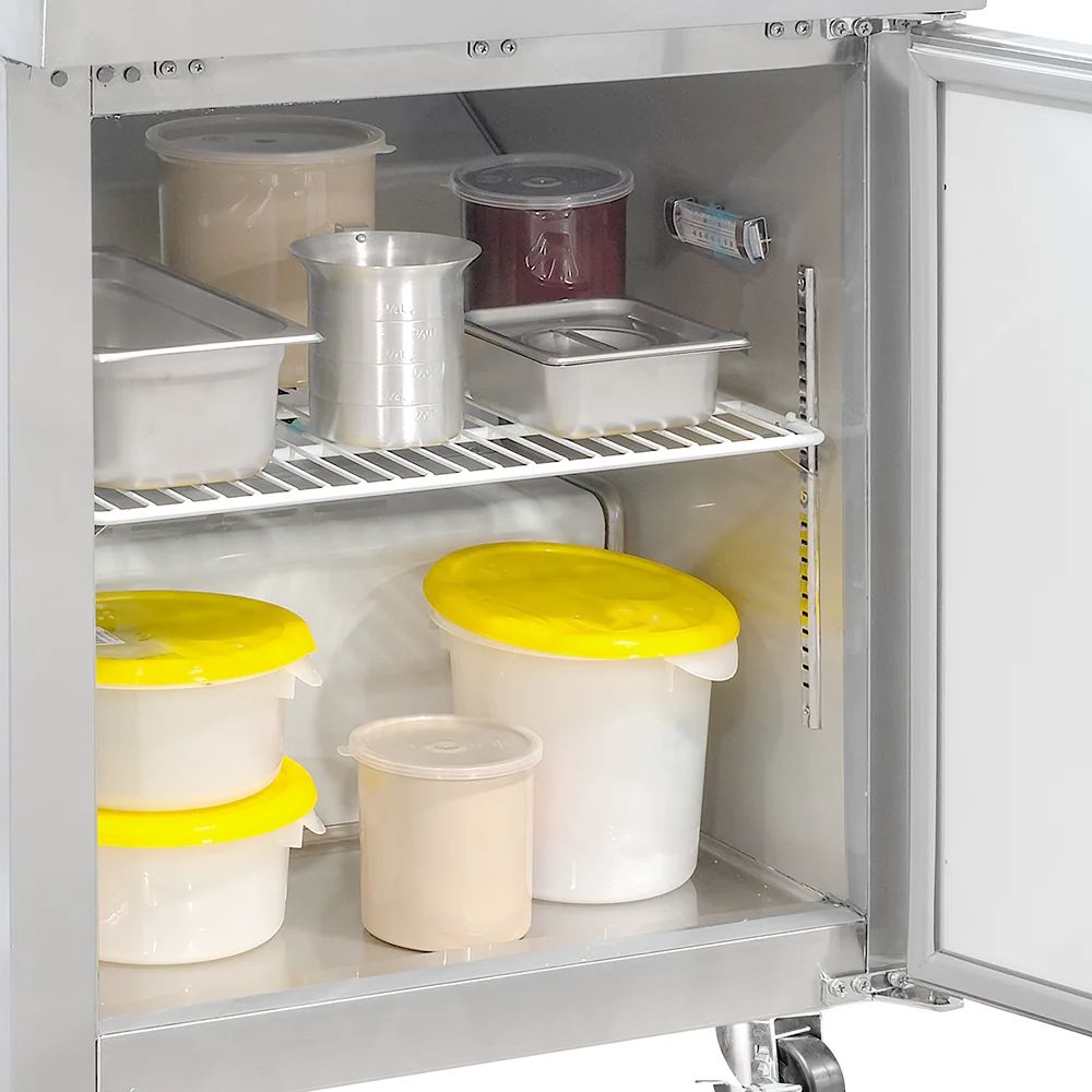 Mesa de Trabajo Refrigerada 1 Puerta MTR-1P-SS-01 ICEHAUS - Imagen 4