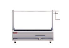 Asador argentino de acero inoxidable ASR-ARG TOP DELTA