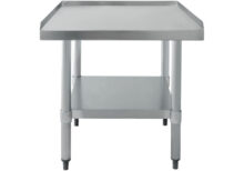 Banco de Acero Inoxidable 24" BD-2624 DRAGO para PG-2, AG-2V-R, CG-40