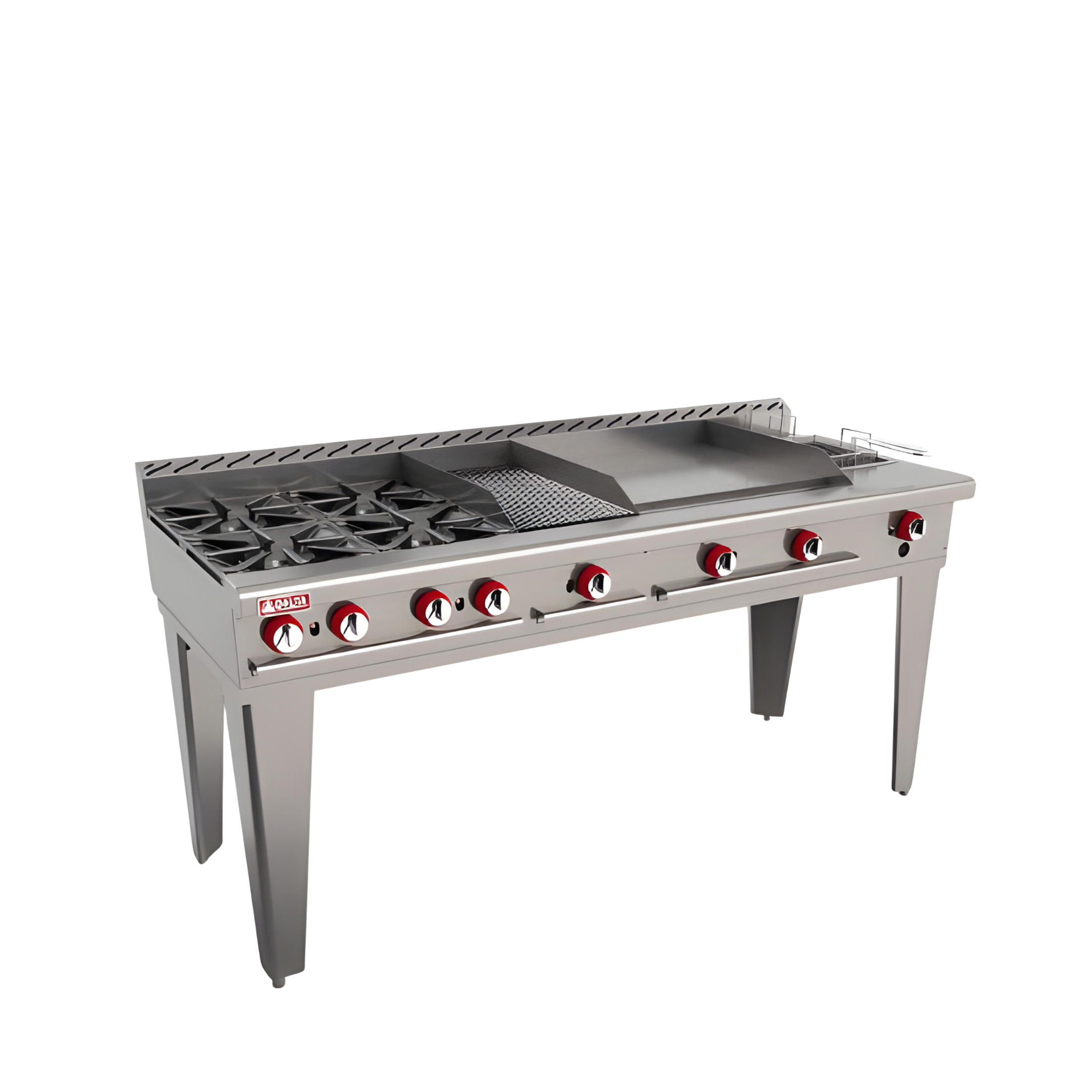 Estufa + Asador + Plancha + Freidor EM-M MIX DELTA