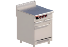 Estufa con plancha francesa + Horno 24 2-PF-H TOP DELTA