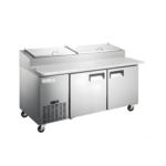 Mesa de preparación pizzas D-MPP-2P DELTA