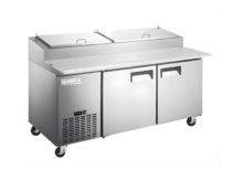 Mesa de preparación pizzas D-MPP-2P DELTA