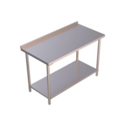 Mesa de trabajo a muro con entrepaño T-440 M600-200 DELTA