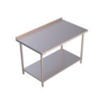 Mesa de trabajo a muro con entrepaño T-440 M700-120 DELTA