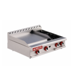 Plancha 24 + Parrilla 2 quemadores abiertos 12 2-G-2-Q MIX DELTA