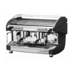 Cafetera Italiana Electrónica Programable de 2 Grupos 240 Tazas LIRA2E-B SAN-SON
