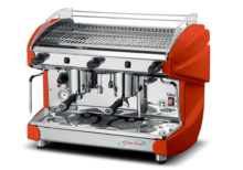 Cafetera Italiana Semiautomática de 2 Grupos 240 Tazas LIRA2SA-R SAN-SON