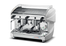 Cafetera Italiana Semiautomática de 2 Grupos 240 Tazas LIRA2SA-W SAN-SON