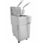 Freidora comercial a gas LP MACOM FTE1-AG full 25lts.